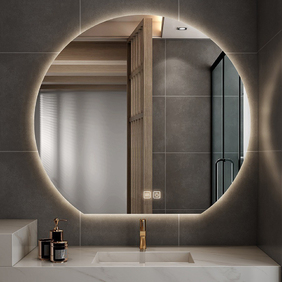 LED огледало за баня с нагревател против изпотяване 80 и 100см